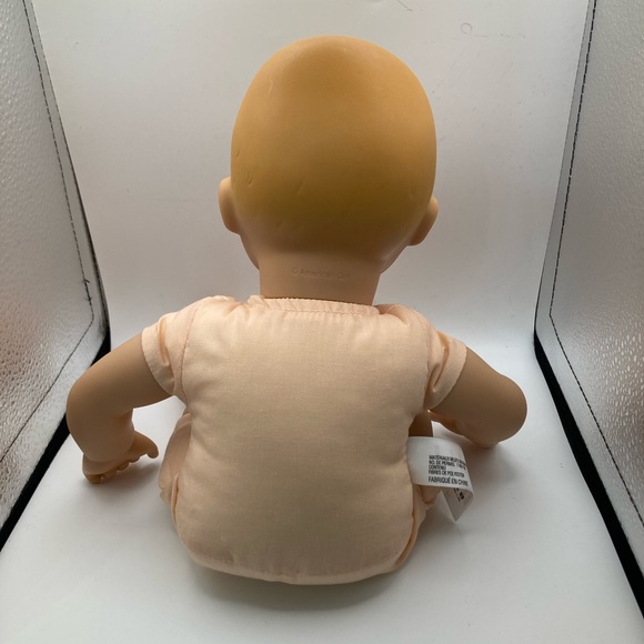 American Girl Bitty Baby Doll #3 Blonde Hair Blue Eyes 15" 2017 Edition - Picture 3 of 8